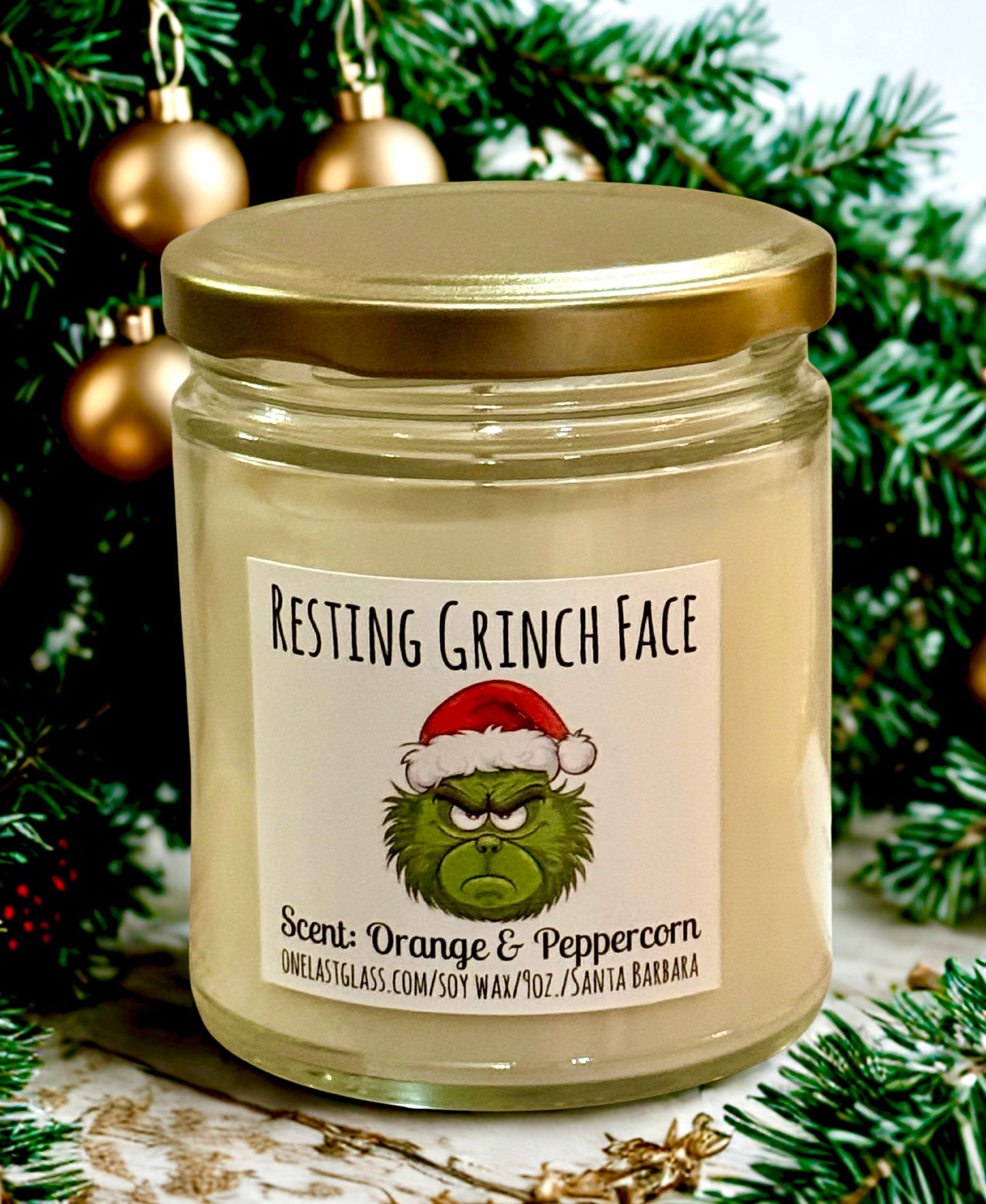 RESTING GRINCH FACE