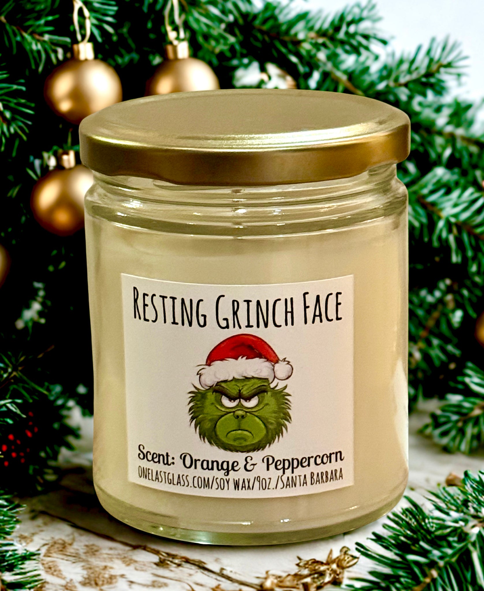RESTING GRINCH FACE