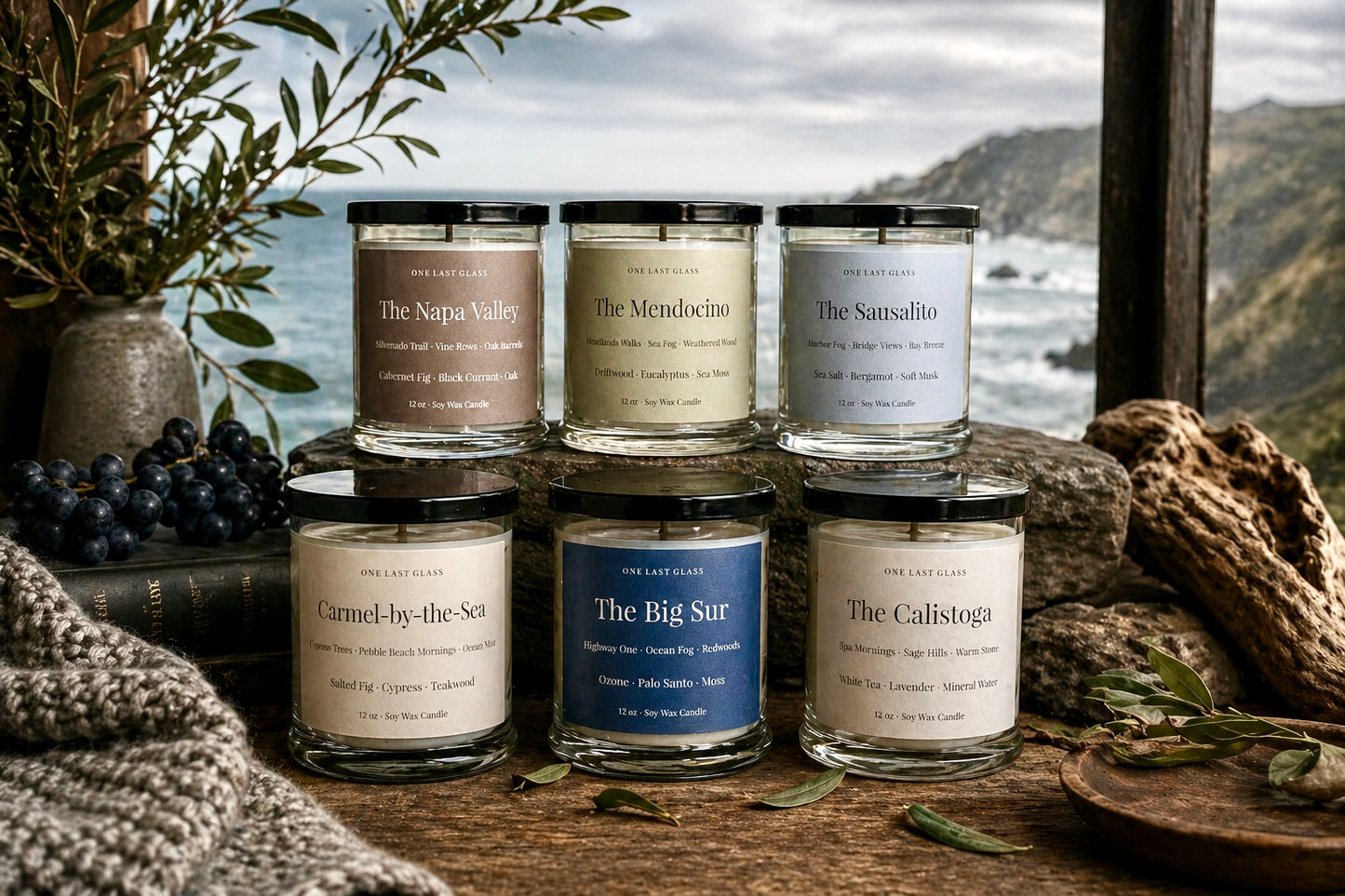 Northern California Collection — Set of 6