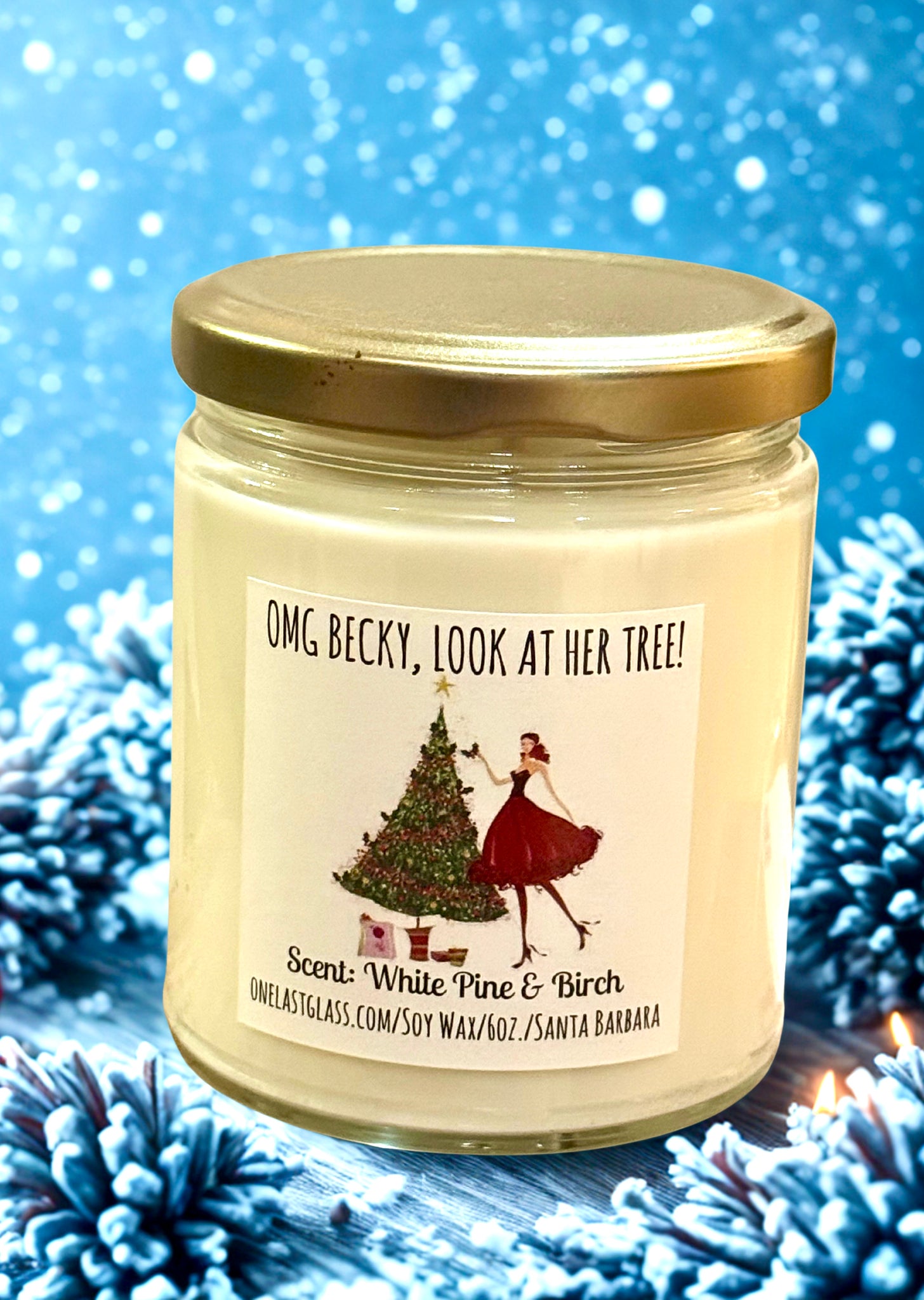 OMG BECKY, LOOK AT HER TREE