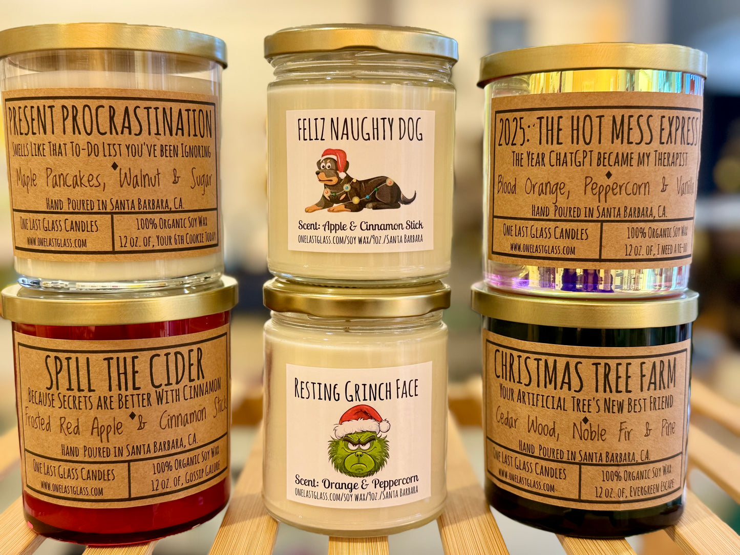 Holiday Bundle 6 Candles