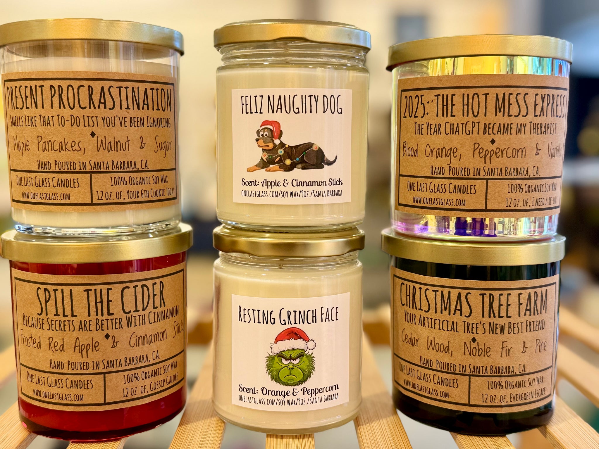 Holiday Bundle 6 Candles